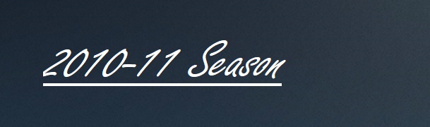 2010-11 Season