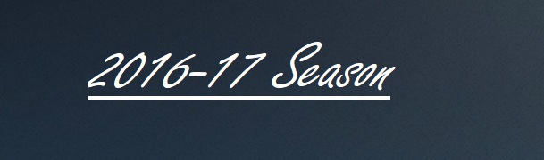 2016-17 Season